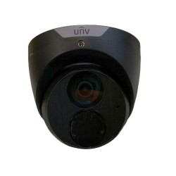 IPC3618SB-ADF28KM-I0, BLACK 8Mpix 4K LigtHunter DOME IP camera, 2,8mm (~112°), UltraH.265, IR 30m  