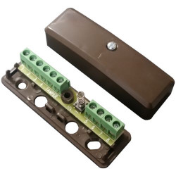 J81B junction box, 8+2 terminals, brown, Grade3  