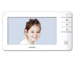 KCV-S701EB(AC)  color 7'' LCD doorphone monitor, white, 230V AC  