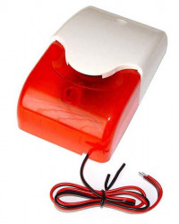LD-96 vidinė sirena su blykste, 12V DC  