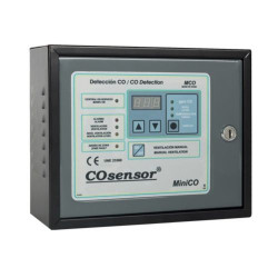 MCO120DVB zone 1 conventional CO detection unit with 2 levels of ventilation, 20 sensors per zone  