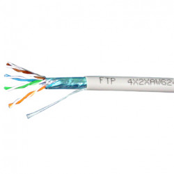 FTP CAT5e category 4x2x24 AWG cable, 305m  