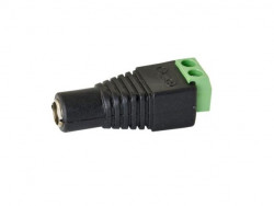 Socket DC 5.5 / 2.1 with screw contacts P-DC-FEMALE  