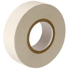 19mm x 33mm White PVC Tape, Tickitape  