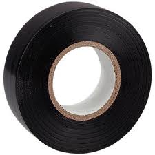 19mm x 33mm Black PVC Tape, Tickitape  