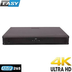 NVR302-08S2-P8 8-channel NVR, up to 6Mpix, 8x PoE up to 300m, UltraH.265, 2x HDD, VGA, HDMI, In 50 M  