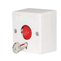 MPB-68 alarm button with locking, resettable with key  