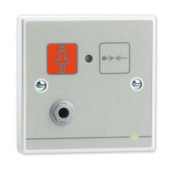 QT602E Quantec programmable ‘icon’ call point, button reset  