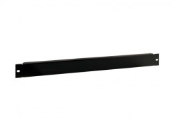 RAPZ1 E44 BPN01 19" Empty Panel 1U, Black  