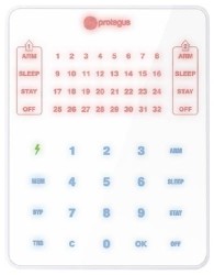 SK-LED TouchPad 32 zones LED keyboard Protegus  