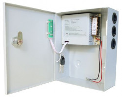 3A/12V power supplies with battery charging  