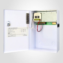 5,0A/24V Power Supply with Battery Charging, AC Fail Function, in Metal box 295*195*90mm   