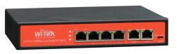 WI-PS205 4FE+2FE Uplink+HiPoE+250M+Watchdog +65W PoE Switch  