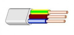YDY-PL 3x1.5 power cable 300/500V, flat, monolithic, 100m  