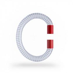 ABS 25mm Flexible Bend, 1m  
