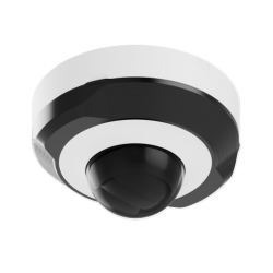 DomeCam Mini 8Mpix DOME IP camera, 2.8mm (100°), IR up to 15m, microphone, microSD,IP65, white, Ajax  