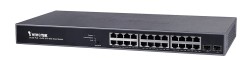 AW-GEV-264B-370 Smart Managed L2 Switch, 24x1Gbps PoE, 2xSFP, 370W  