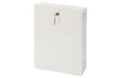 AWO528WS metal box for NVR/DVR device, vertical, white, 319 x 81 x 429mm  