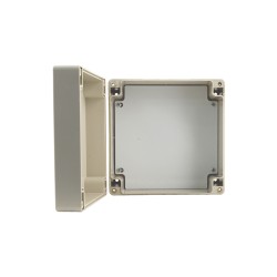 AWO603 plastic box with mounting plate, 160x160x90, IP65  