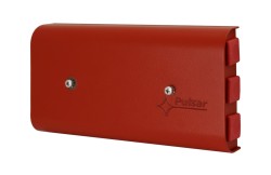 AWOP-625PP fire protection junction box metal, red, 6x2.5mm2, 154 x 30 x 80mm  