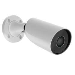 BulletCam 8Mpix BULLET IP Camera , 2,8mm (100°) , IR up to 50m, Microph., MicroSD, IP65, White, Ajax  