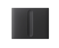 CenterButton (dimmer) vertikalus dimerio dangtelis, centrinis, juodas, Ajax   98592.256.BL1