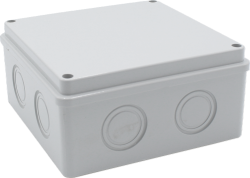 CP1232 Installation Box with Knock Outs, 150X150X70mm, IK10, IP44  