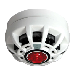 CP411TVR CAST-PRO CO Fire, Smoke, Heat Multisensor c/w Tone Sounder & O-C-1.9-4 Red VAD  