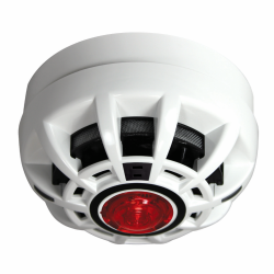 CP411VVR CAST-PRO CO Fire, Smoke, Heat Multisensor c/w Voice Sounder & O-C-1.9-4 Red VAD  