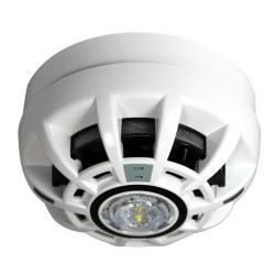 CP411TV CAST-PRO CO Fire + Smoke + Heat Multisensor c/w Tone Sounder & C-3-9.4 White VAD  