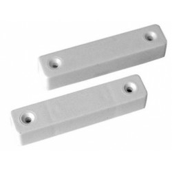 D20 magnetic contact, white  