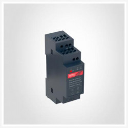 DR12024-01B impulsinis maitinimo šaltinis 12V 2A, su akumuliatoriaus krovimu, DIN  