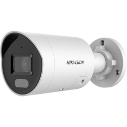 DS-2CD2047G2-LU F2.8 bullet 4MP IP camera; 2.8mm (~109°); ColorVu; AcuSense; IR40m; micro SD; mic  
