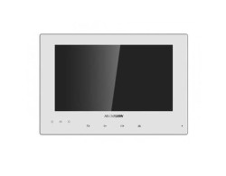DS-KH6320-WTE1-W 7" 1024x600 Doorphone Monitor, WHITE, WiFi, PoE  