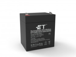 ET1245 Sealed Lead Acid battery, 12V 4,5Ah  