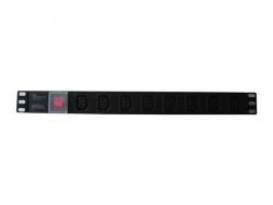 19PLA8XIEC PDU power panel 8xC13 220V output, C14 - input  