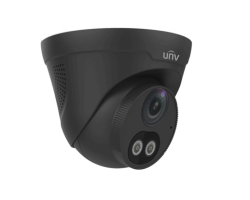 IPC3614LE-ADF28KC-DL 4Mpix BLACK ColorHunter DOME IP camera, 2,8mm (97°), IR+LED up to 30m, PoE,IP67  