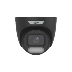 IPC3624LE-ADF28K-WP 4Mpix BLACK ColorHunter DOME IP camera, 2,8mm(110,5°), UltraH.265, LED up to 30m  