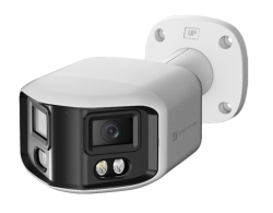 IR-V-C8B-130 8Mpix BULLET IP Camera, 2x 2,8mm (180°), IR/LED 30m, Mic, MicroSD, PoE, IP66  