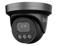 IR-V-C8T-100B 8Mpix DOME BLACK IP Camera, 2,8mm (106°), IR 40m, microSD, PoE, IP66  