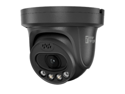 IR-V-C8T-200ZB 8Mpix DOME BLACK IP Cam., 2,7-13,5mm (110,6-57,9°), IR 40m, Mic, MicroSD, PoE, IP66  