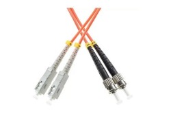 Patchcord SC-ST, MM50/125 duplex, 2M, OM2, DUPLEX, LSHZ  