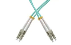 08193 Patchcord LC/UPC-LC/UPC, MM, 50/125 duplex, OM3 fiber, 2 m   