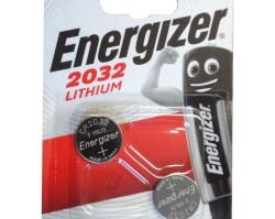 CR2032 3V 235mAh ličio elementas, Energizer, 2vnt  