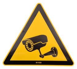Sticker for video surveillance  