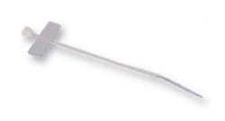 Plastic Marker Cable Tie, 110 x 2,5mm, Natural, 100pcs  