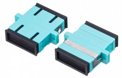 MM SC-SC duplex multimode adapter, OM3, WT-3100D  