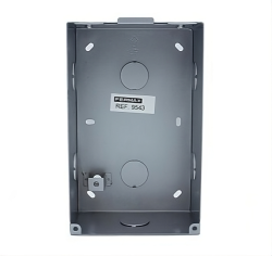 9543 Flush Mount Box for 1/W MILO IP Video Panel, MEET  