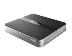 MS-N1004-UPC NVR, 4 channels, 4xPoE, up to 8Mpix/channel, 1 SATA, HDMI, In/Out: 40Mbps  