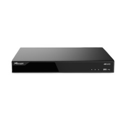 MS-N5008-UPC NVR, 8 channels, up to 8Mpix/channel, 2 SATA, 8PoE, HDMI, In/Out: 80Mbps  